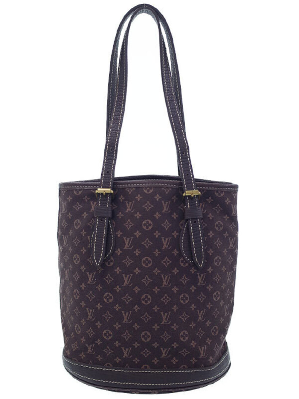 Louis Vuitton Monogram Lin Bucket Shoulder Bag